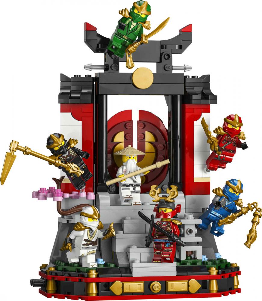 LEGO® NINJAGO 15-jähriges Jubiläum Ninja-Charaktere zum Ausstellen 447 Teile 71866