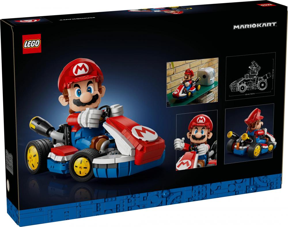 LEGO® Super Mario Mario Kart™ Mario & Standard-Kart 1972 Teile 72037