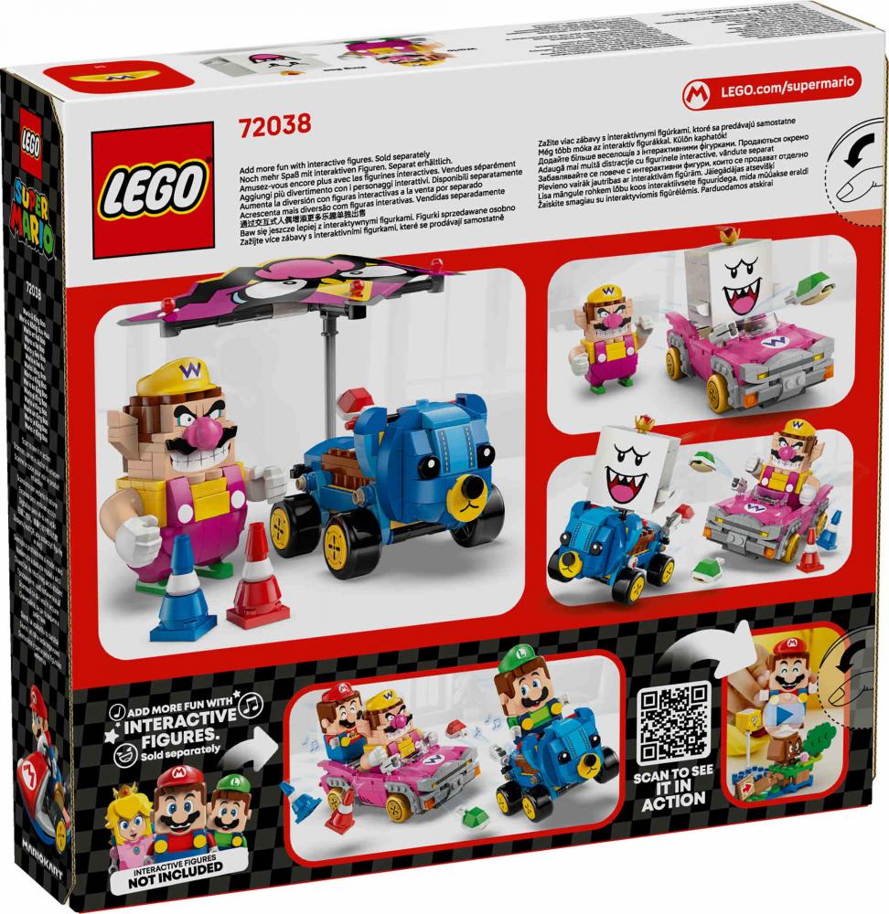 LEGO® Super Mario Mario Kart™ Wario & König Buu Huu 512 Teile 72038