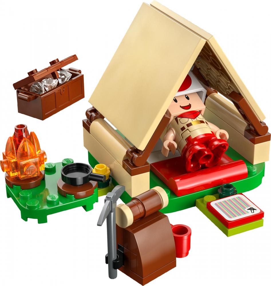 LEGO® Super Mario Kapitän Toad-Camp 159 Teile 72040