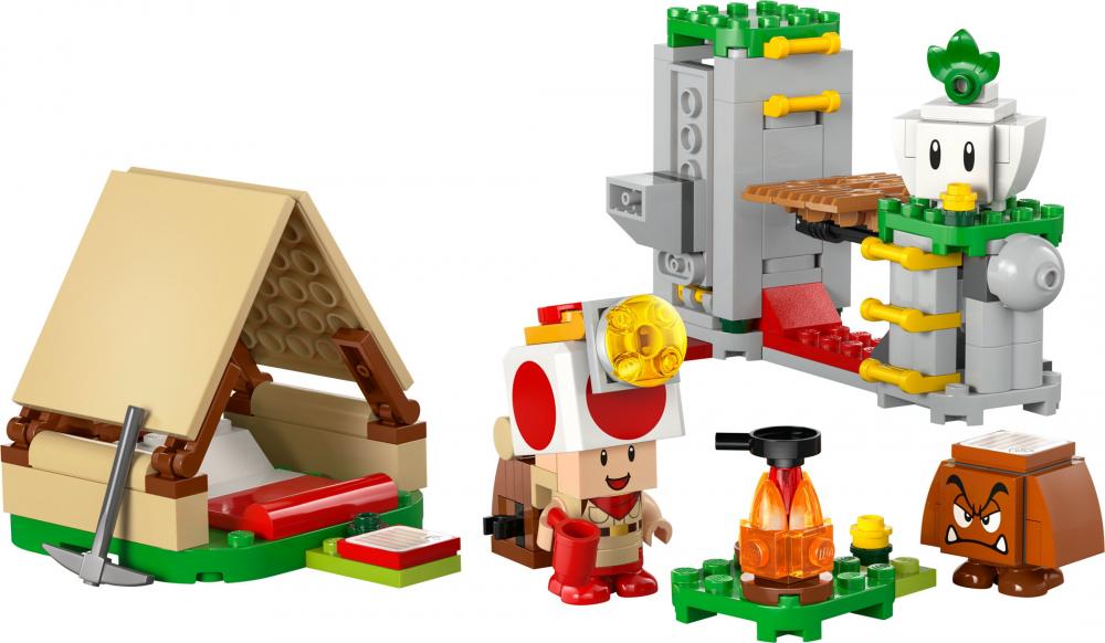 LEGO® Super Mario Kapitän Toad-Camp 159 Teile 72040