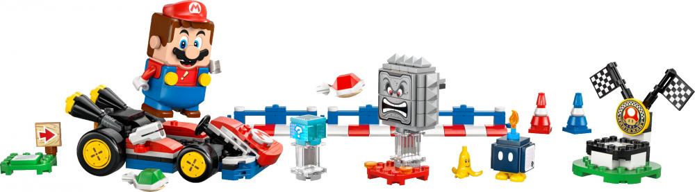 LEGO® Super Mario Mario Kart™ Interaktiver LEGO® Mario™ & Standard-Kart 278 Teile 72043