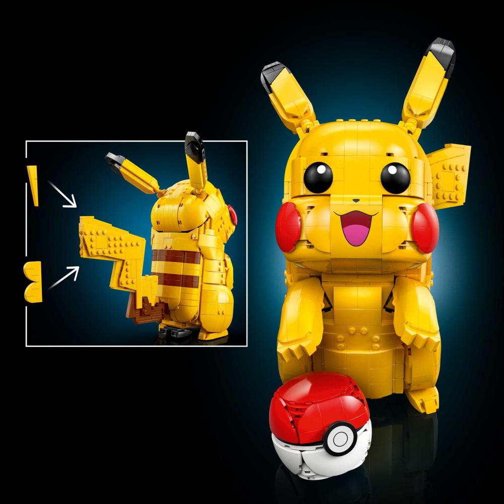 LEGO® Pokémon Pikachu und Pokéball 2050 Teile 72152