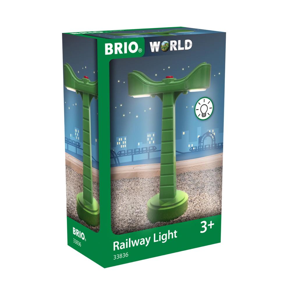 Brio World Eisenbahn Zubehör LED-Schienenbeleuchtung 33836