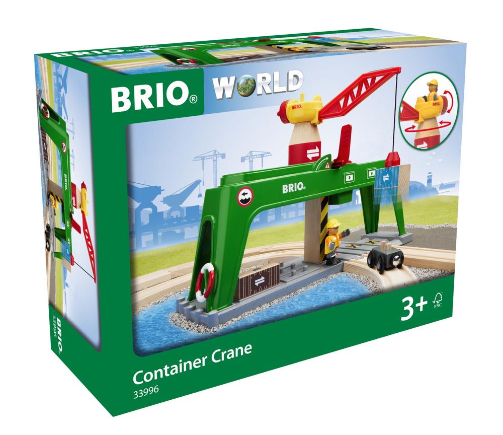 Brio World Eisenbahn Zubehör Bahn Verlade Terminal 6 Teile 33996