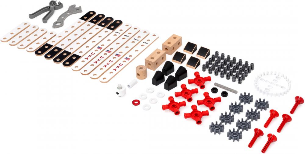 Brio Spielzeug Bausystem Builder Apollo Saturn V 91 Teile 34607