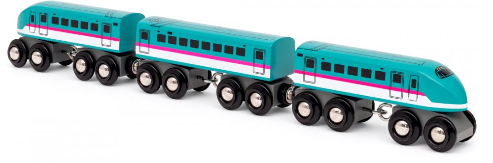 Brio World Eisenbahn Zug Trains of the World Shinkansen Series E5 Hayabusa Zug 3 Teile 36086