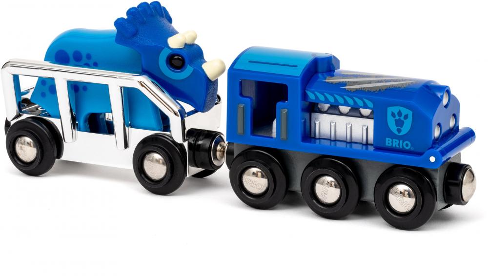 Brio World Eisenbahn Zug Sondereditionszug 2025 Dinosaurierzug 3Teile 36111