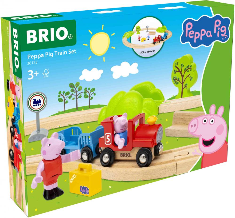 Brio World Eisenbahn Set Peppa Pig Train Set 36123