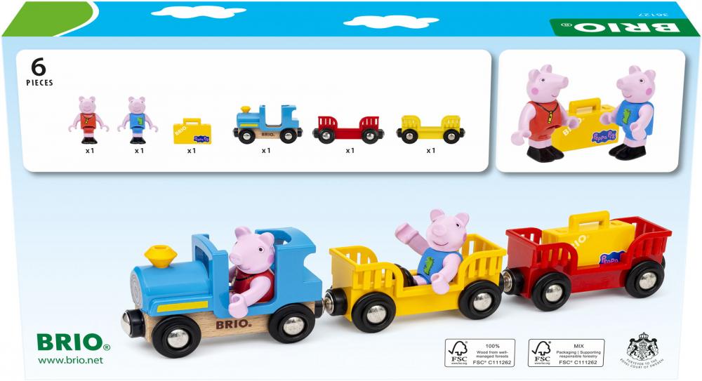 Brio World Eisenbahn Zug Peppa Wutz Zug 36127