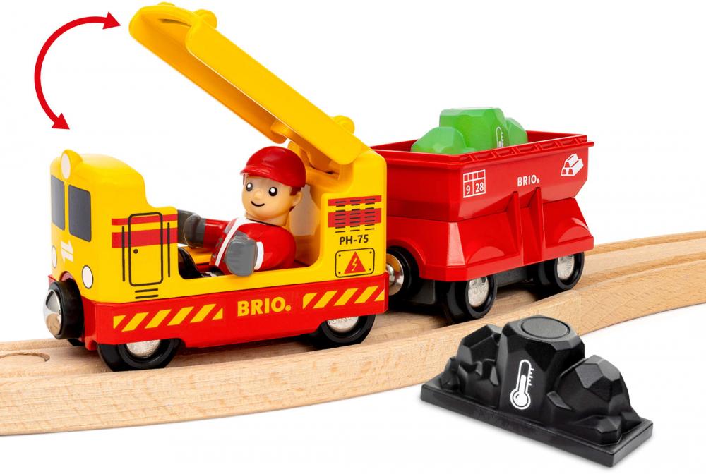 Brio World Eisenbahn Güterzug-Set mit Farbwechsel 36130