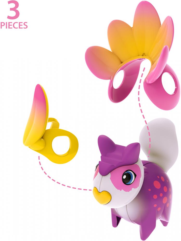 Brio Flora Spielfigur Aster im Blumen-Outfit 3 Teile inkl. 1 Flora Figur 36210