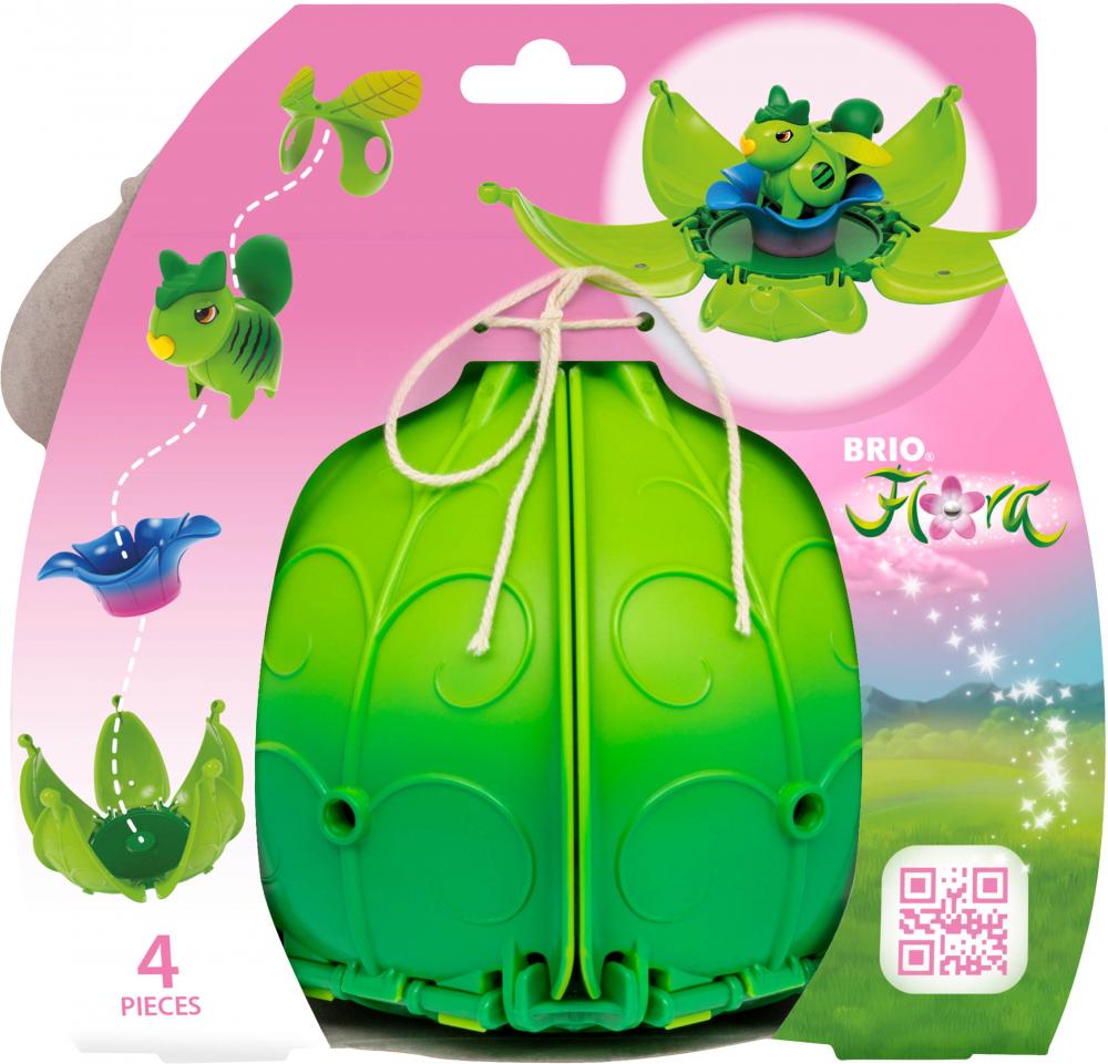Brio Flora Spielfigur Ivys Blumenhaus 4 Teile inkl. 1 Flora Figur 36220