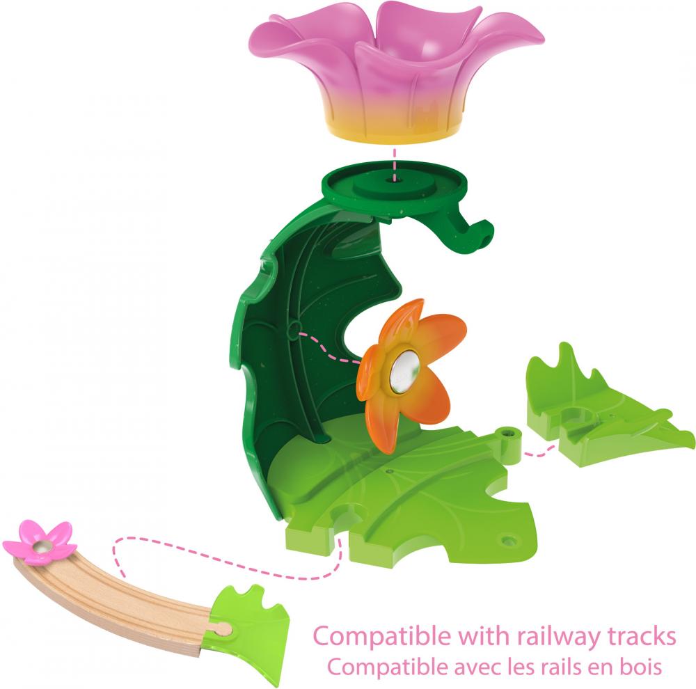 Brio Flora Spielfigur Azaleas Blütenschaukel 11 Teile inkl. 1 Flora Figur 36232