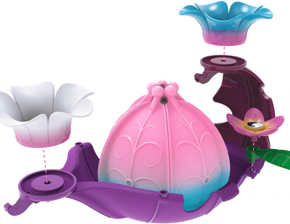 Brio Flora Spielfigur Poppys Lilys Blätter-Boot 13 Teile inkl. 1 Flora Figur 36234