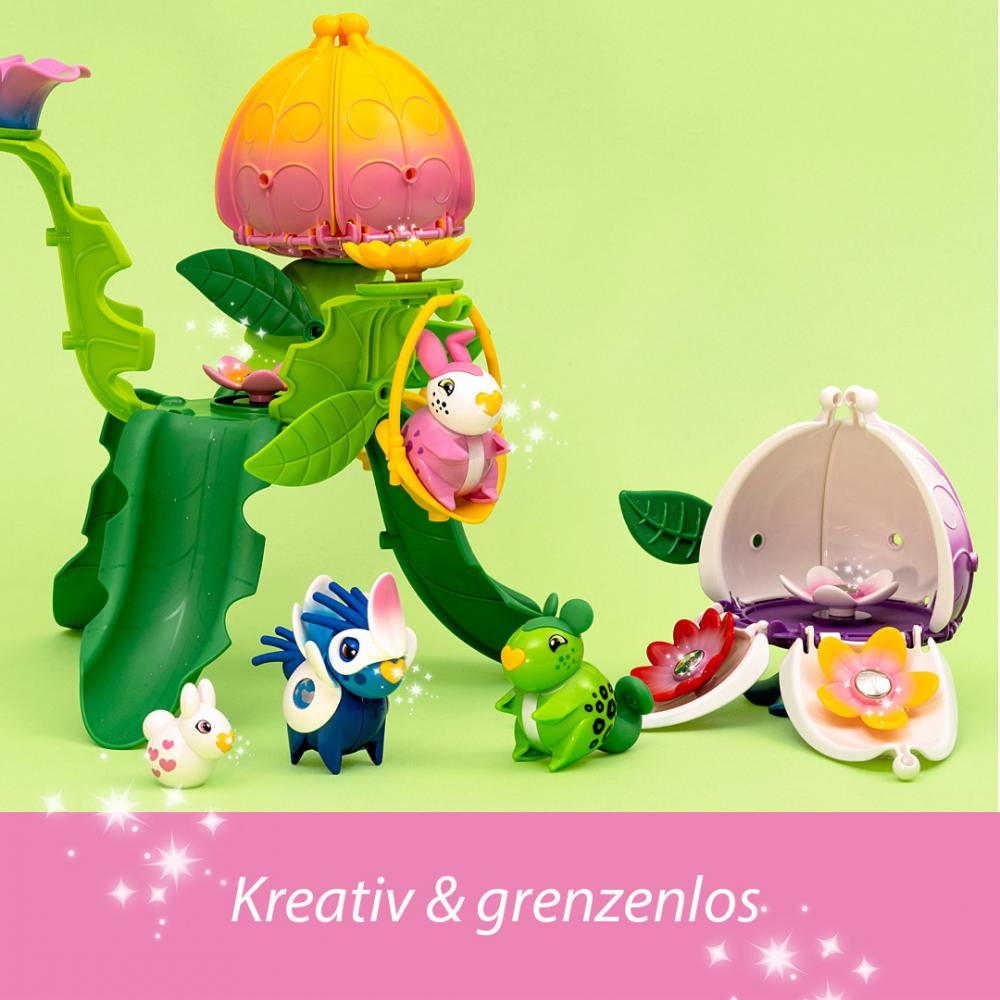 Brio Flora Spielfigur Starter-Set Blumendorf 25 Teile inkl. 3 Flora Figuren, 1 Minifigur 36240