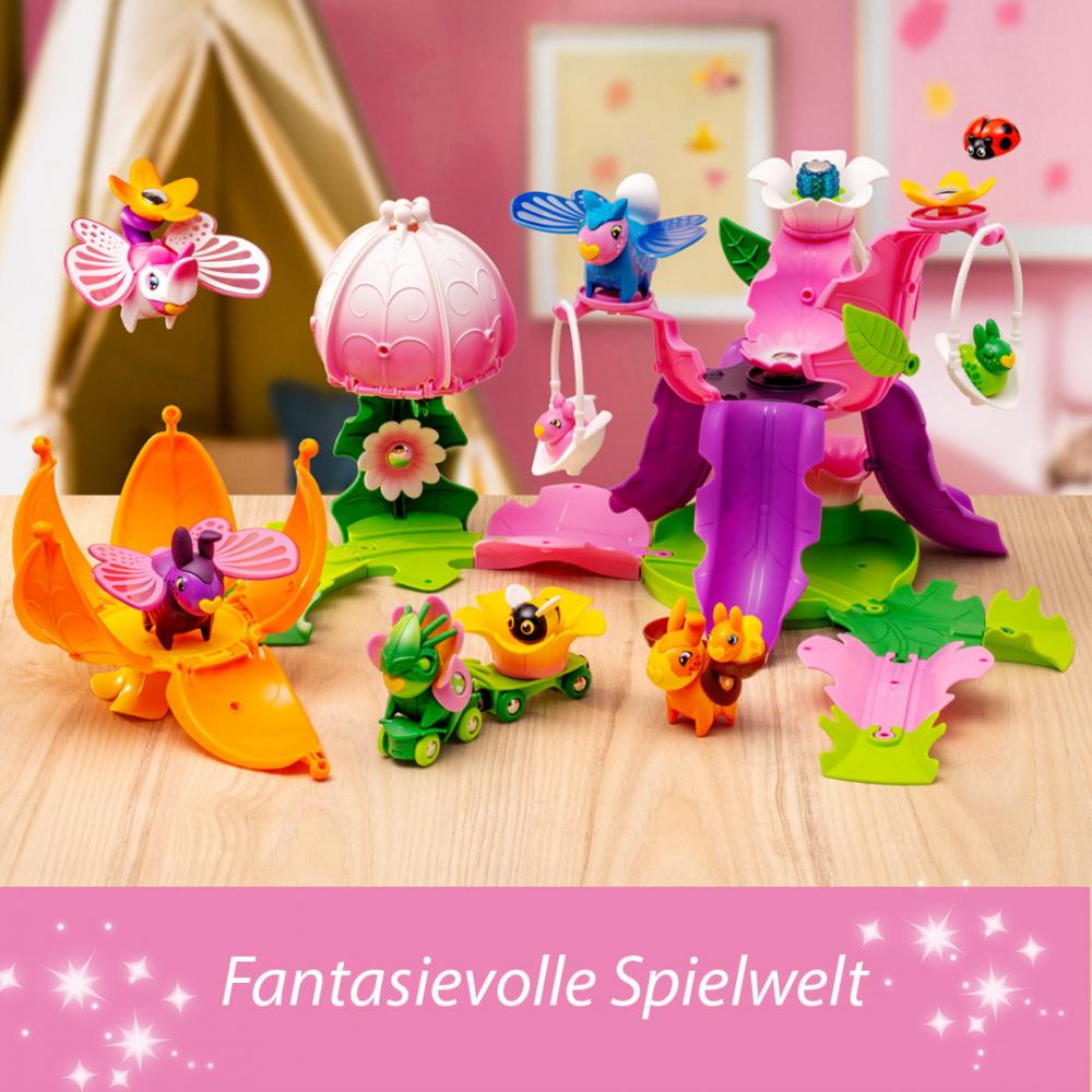 Brio Flora Spielfigur Blumenstadt Deluxe Set 47 Teile inkl. 5 Flora Figuren, 3 Minifiguren 36242