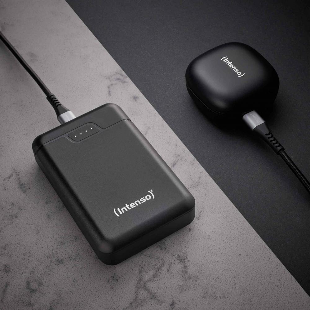 Intenso Powerbank mobile Ladestation B 10000 mAh 2x Typ A / C USB OUT schwarz
