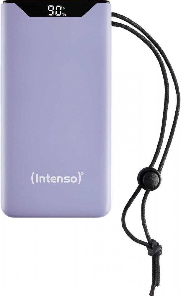 Intenso Powerbank F20000 PD Qualcomm Quick Charge 3.0 20000 mAh 1x USB Typ A und C OUT lila