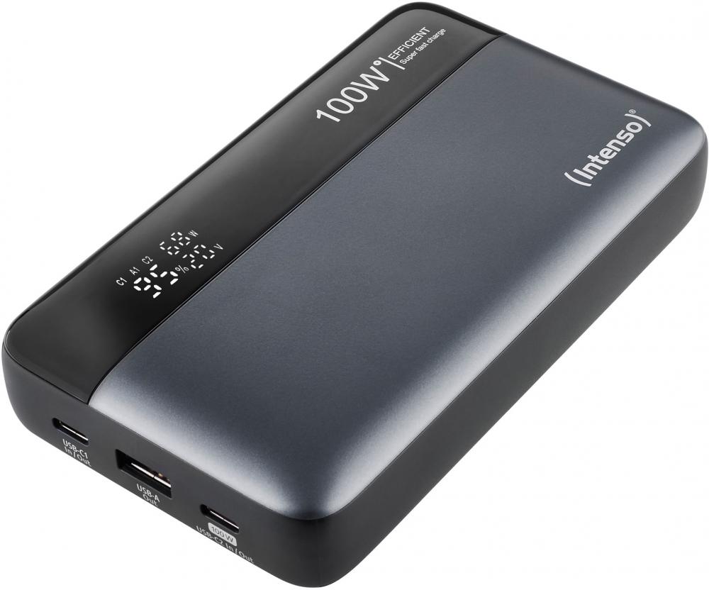 Intenso Powerbank HE20000 PD 3.1 20000 mAh max. 100 W 1x USB Typ A und 2x USB-C OUT