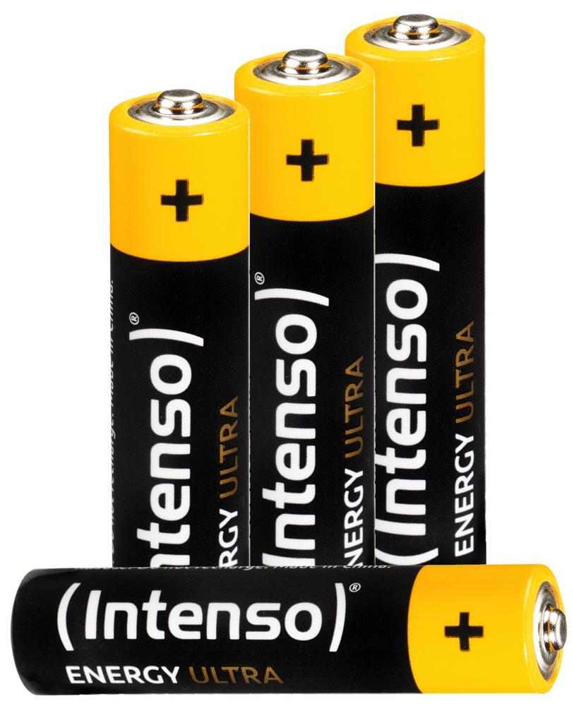 4 Intenso Energy Ultra AAA / Micro Alkaline Batterien im 4er Blister