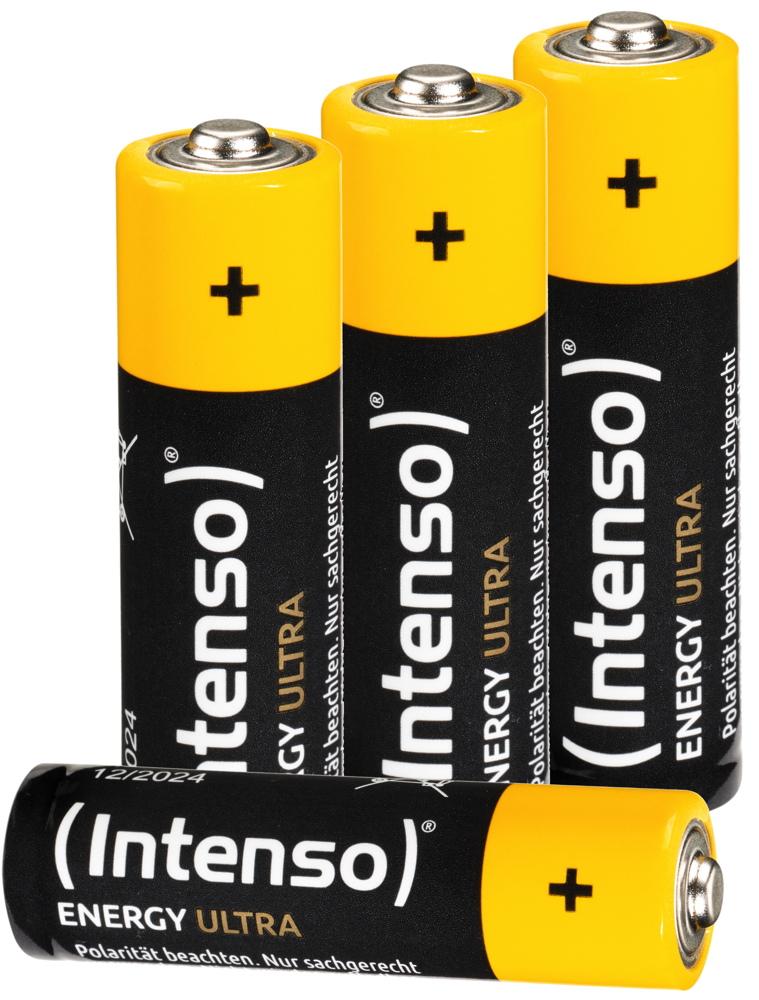 4 Intenso Energy Ultra AA / Mignon Alkaline Batterien im 4er Blister