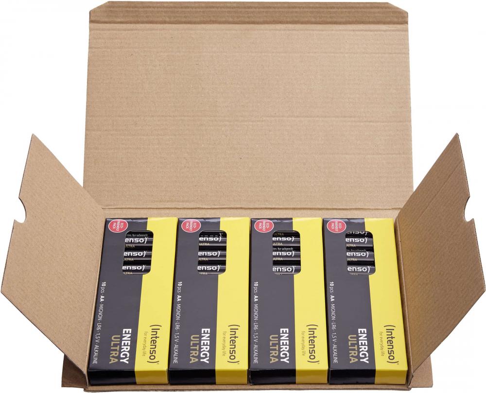 40 Intenso Energy Ultra AA / Mignon Alkaline Batterien im 40er Karton