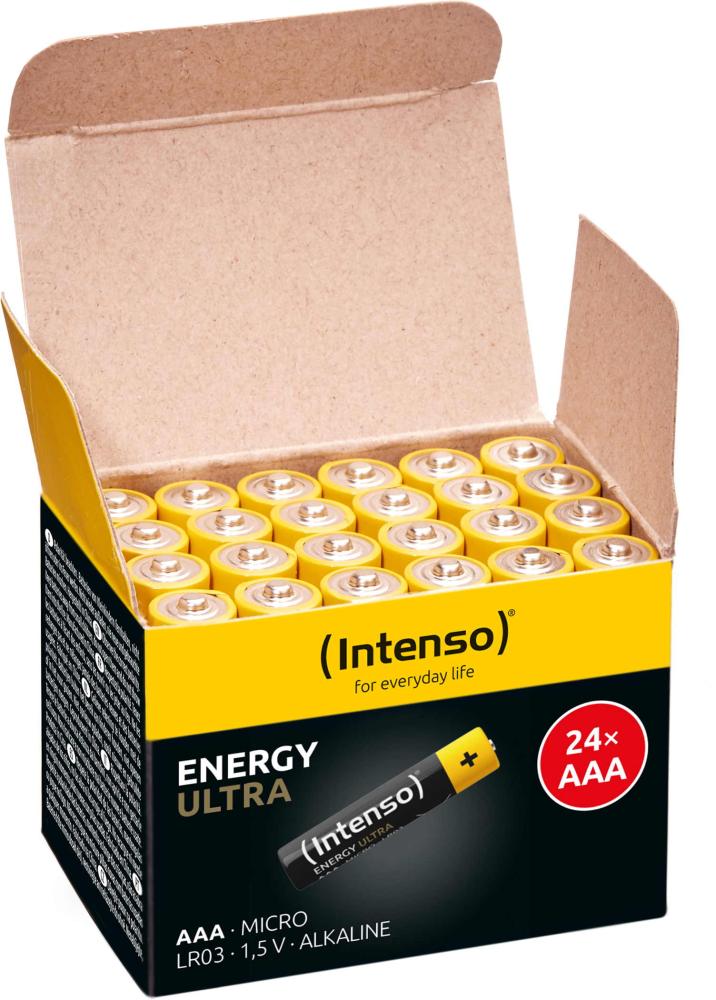 24 Intenso Energy Ultra AAA / Micro Alkaline Batterien im 24er Karton