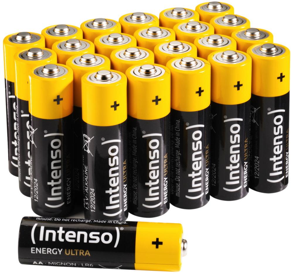 24 Intenso Energy Ultra AA / Mignon Alkaline Batterien in 24er Box