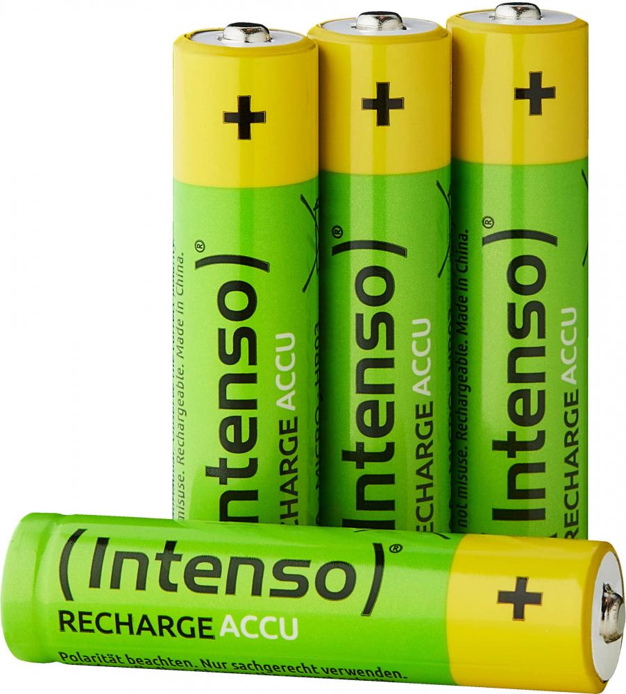 4 Intenso Akku AAA 1000mAh Energy Eco Nickel-Metall-Hydrid im 4er Blister