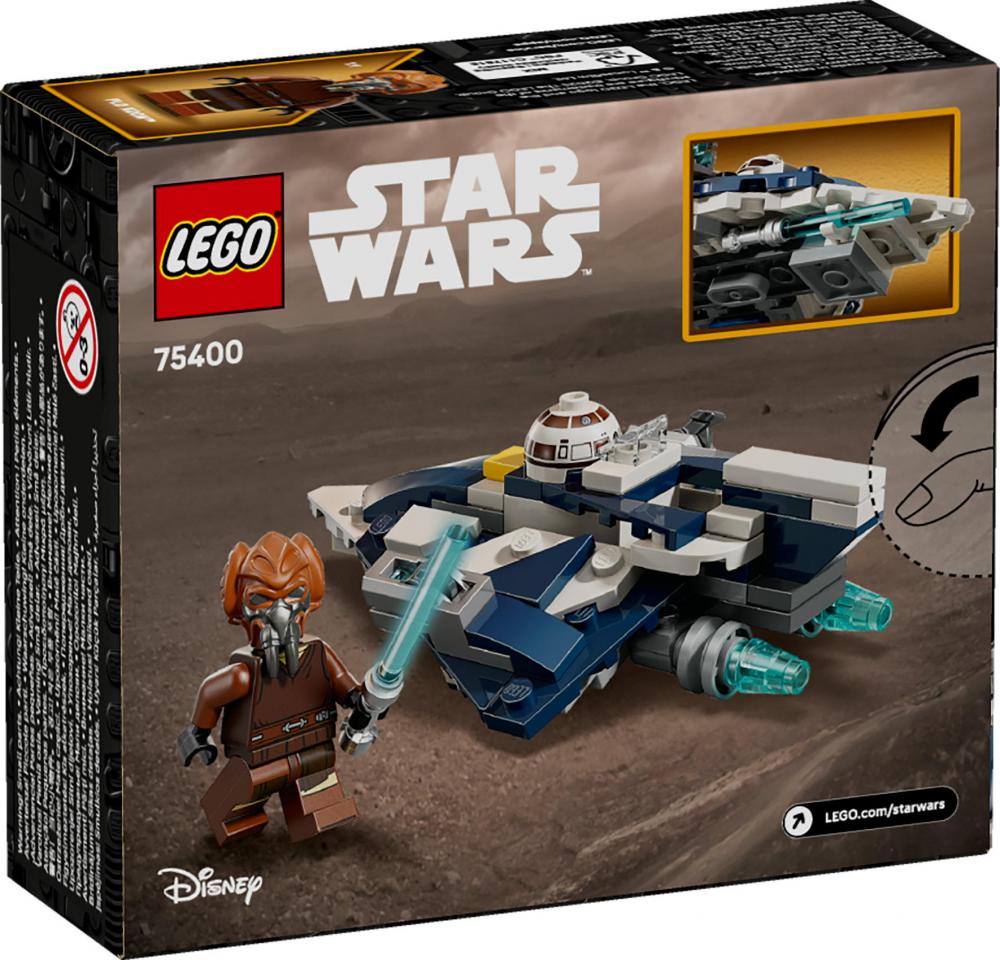 LEGO® Star Wars™ Plo Koons Jedi Starfighter™ Microfighter 89 Teile 75400