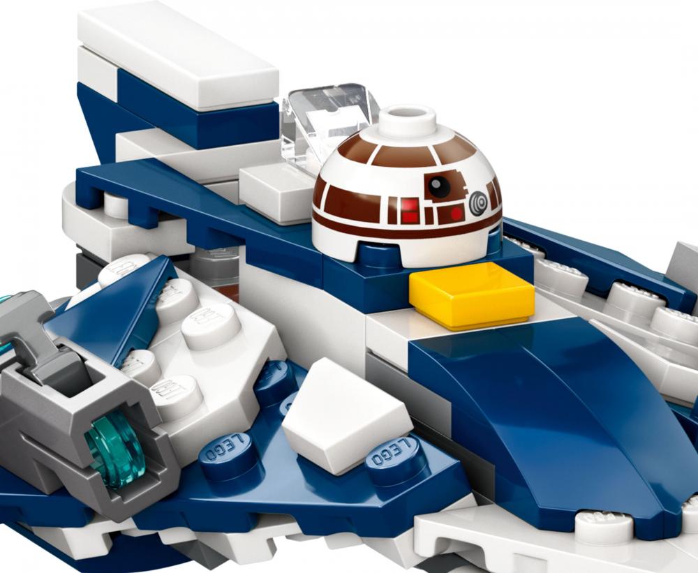 LEGO® Star Wars™ Plo Koons Jedi Starfighter™ Microfighter 89 Teile 75400