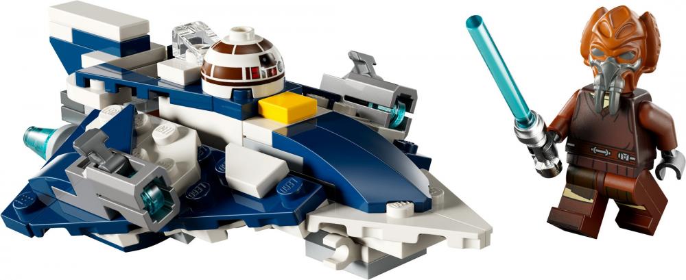 LEGO® Star Wars™ Plo Koons Jedi Starfighter™ Microfighter 89 Teile 75400