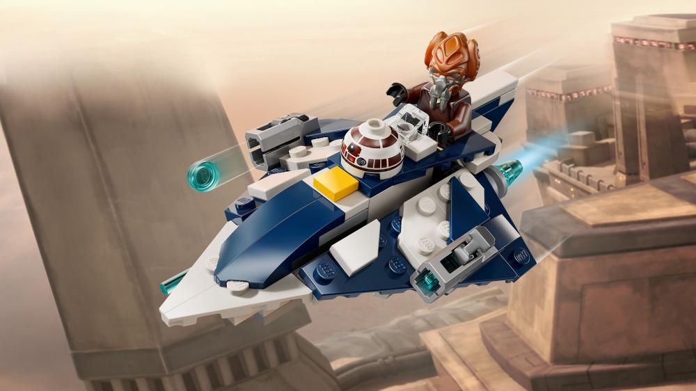 LEGO® Star Wars™ Plo Koons Jedi Starfighter™ Microfighter 89 Teile 75400