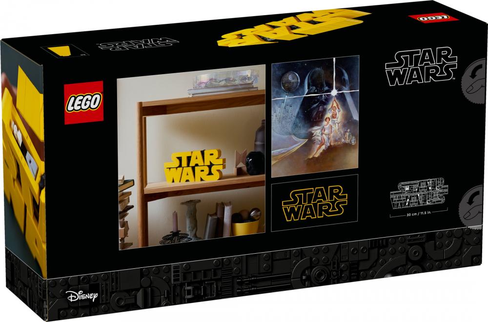 LEGO® Star Wars™ Star Wars™ Logo aus LEGO Steinen 700 Teile 75407