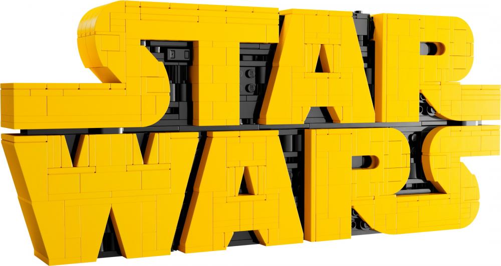 LEGO® Star Wars™ Star Wars™ Logo aus LEGO Steinen 700 Teile 75407