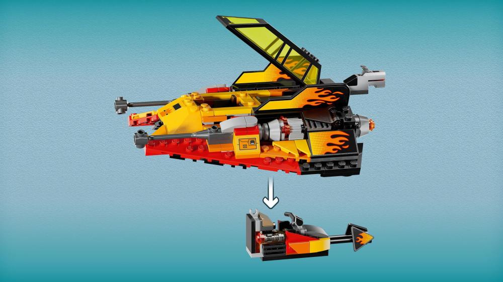 LEGO® Star Wars™ The Force Burner Snowspeeder™ 349 Teile 75414