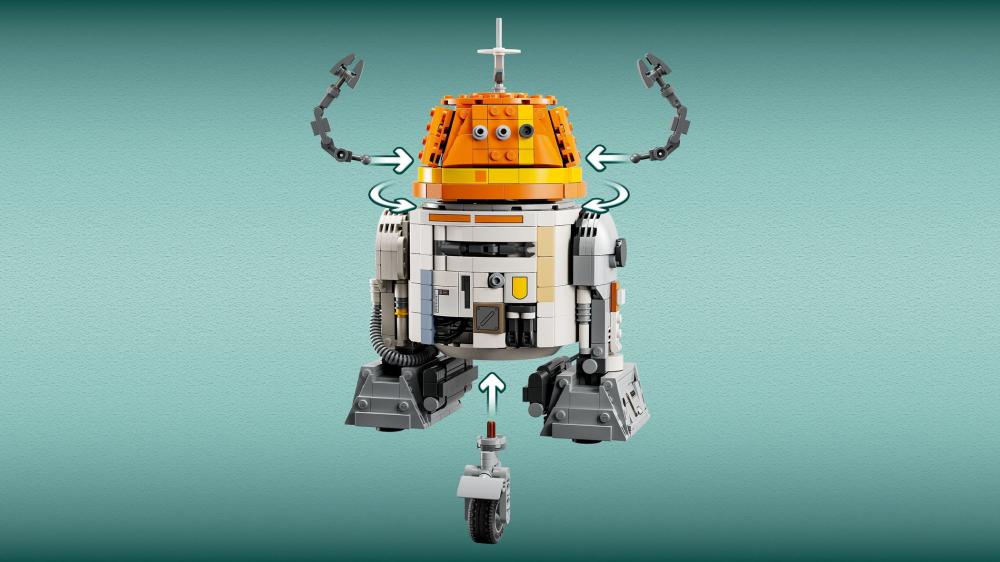 LEGO® Star Wars™ Astromech-Droide Chopper (C1-10P)™ 1039 Teile 75416