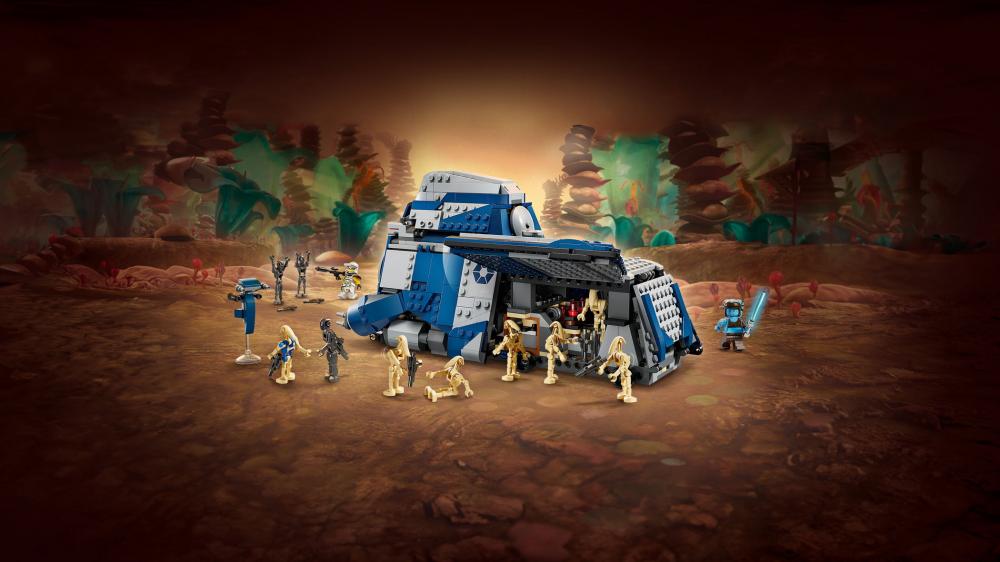 LEGO® Star Wars™ MTT™ der Separatisten in der Schlacht Felucia 976 Teile 75435