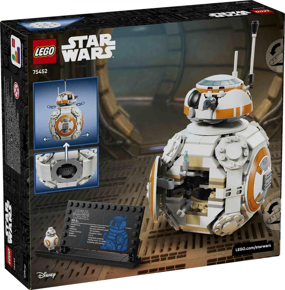 LEGO® Star Wars™ Der Astromech-Droide BB-8™ 569 Teile 75452