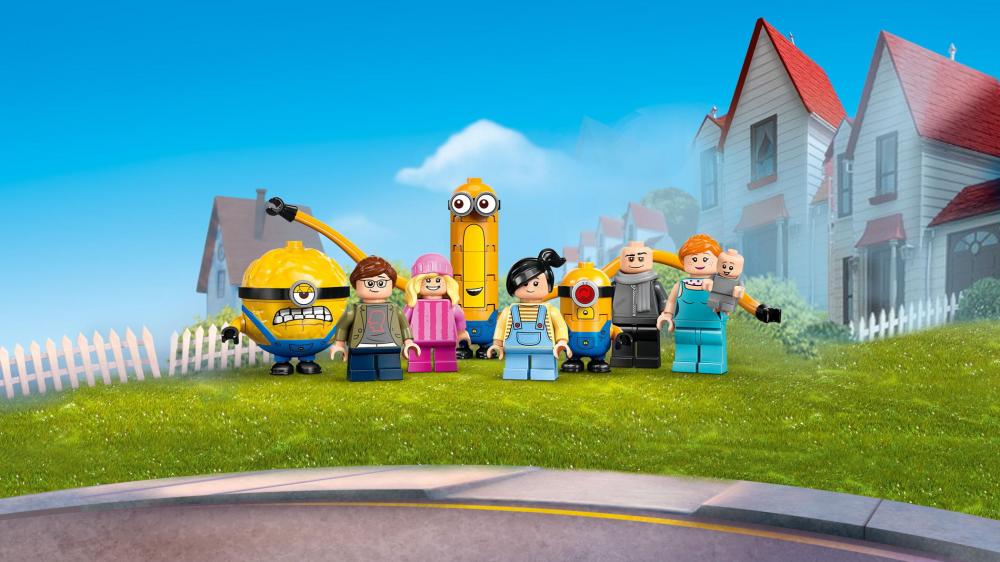 LEGO® Despicable Me Familienvilla von Gru und den Minions 868 Teile 75583