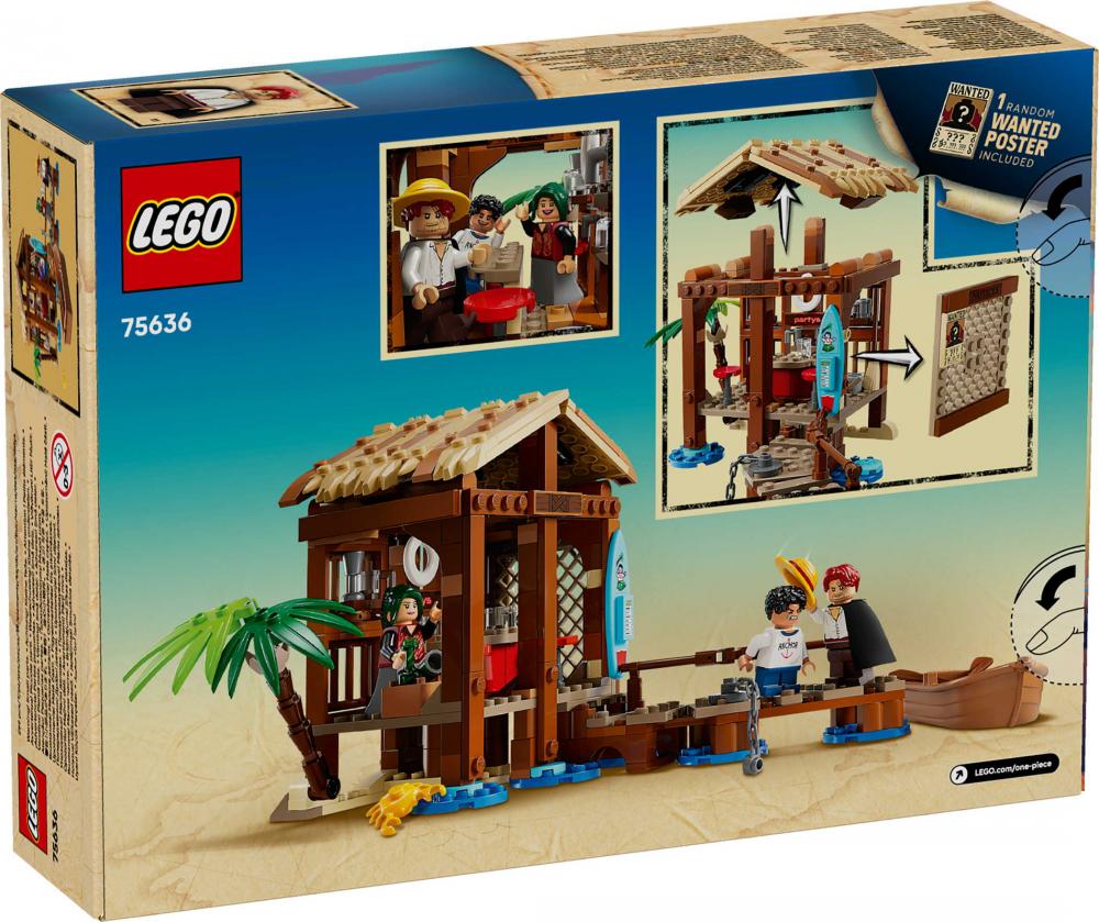 LEGO® ONE PIECE Hütte im Windmühlendorf 299 Teile 75636