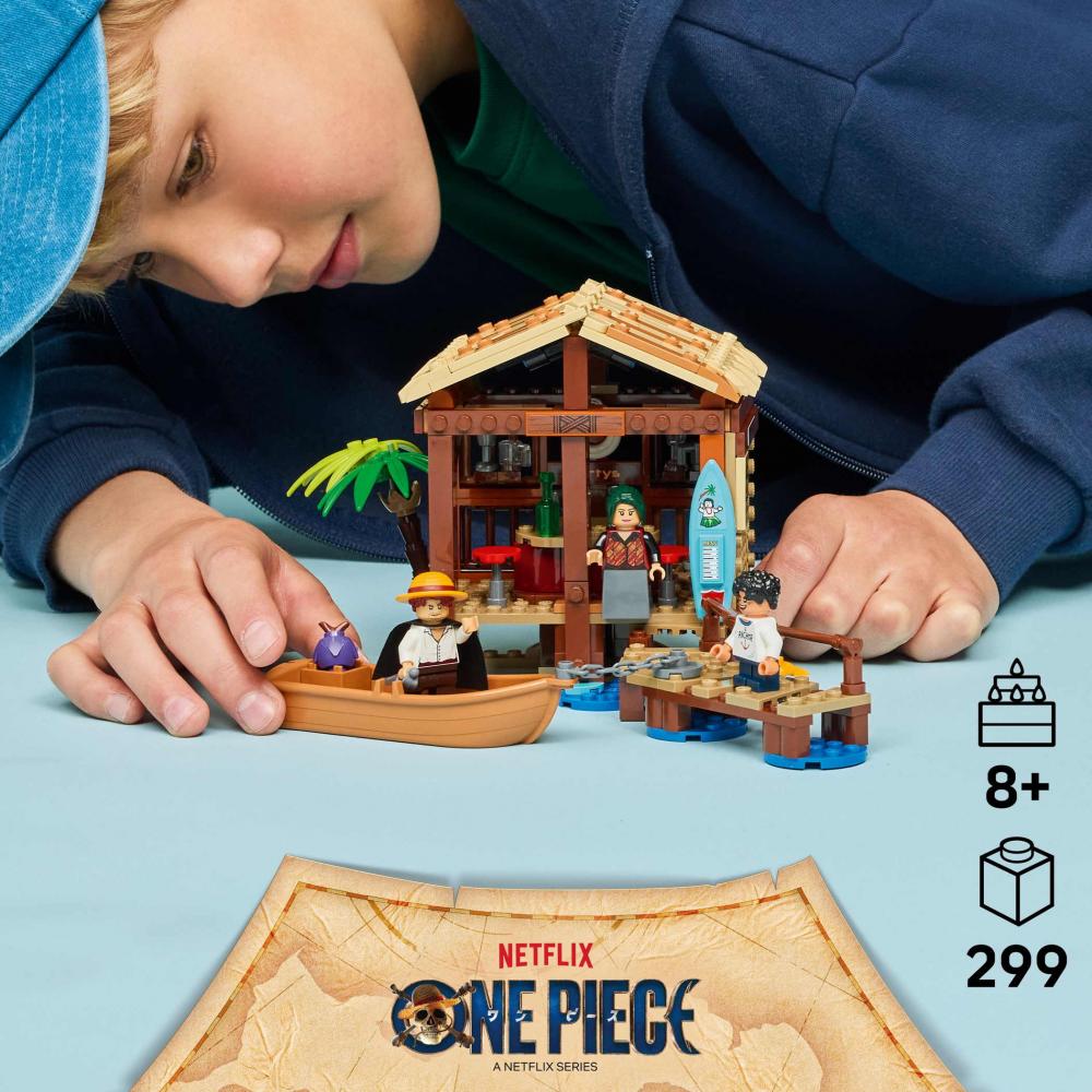 LEGO® ONE PIECE Hütte im Windmühlendorf 299 Teile 75636