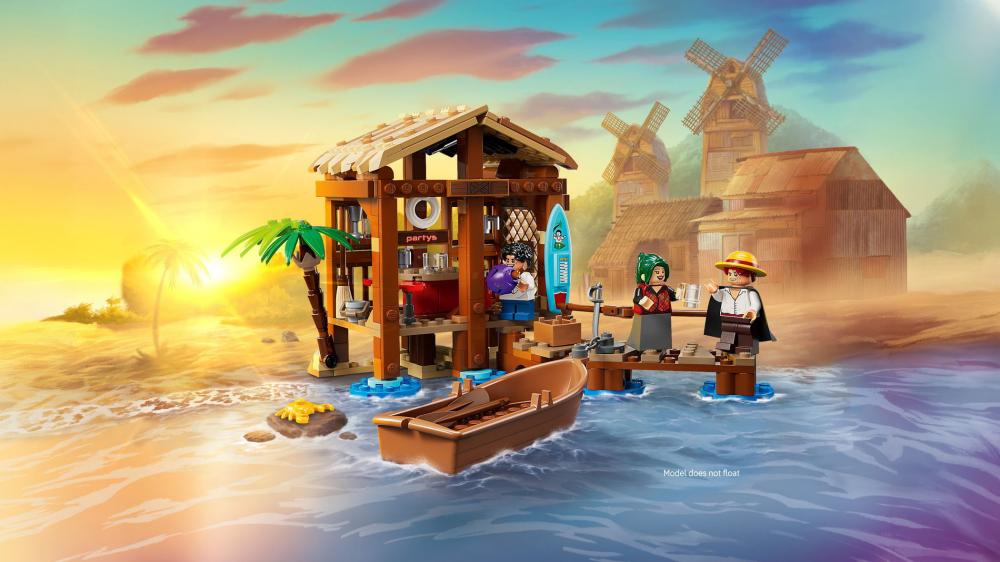 LEGO® ONE PIECE Hütte im Windmühlendorf 299 Teile 75636