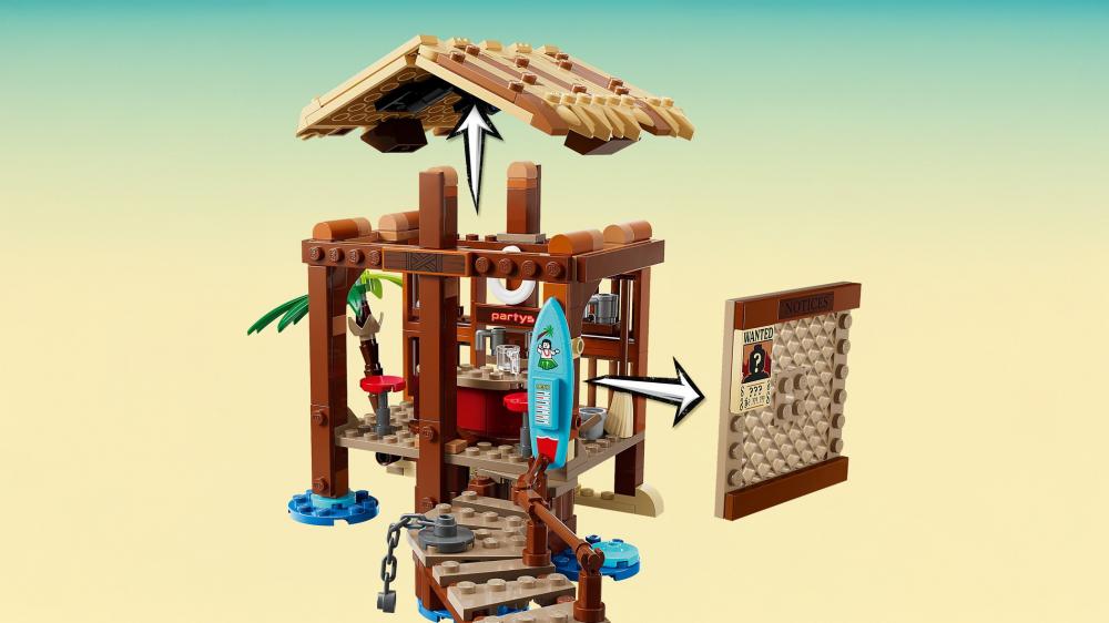 LEGO® ONE PIECE Hütte im Windmühlendorf 299 Teile 75636