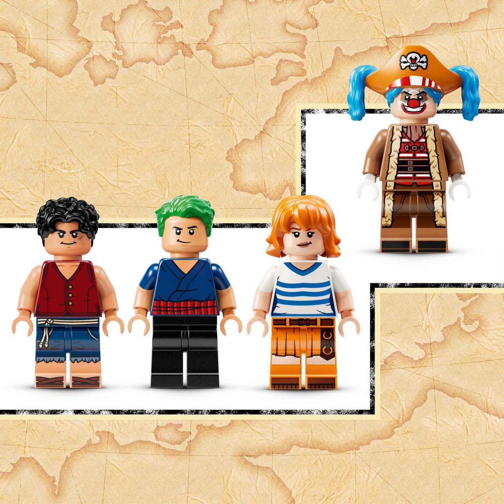 LEGO® ONE PIECE Zirkuszelt von Buggy dem Clown 573 Teile 75637