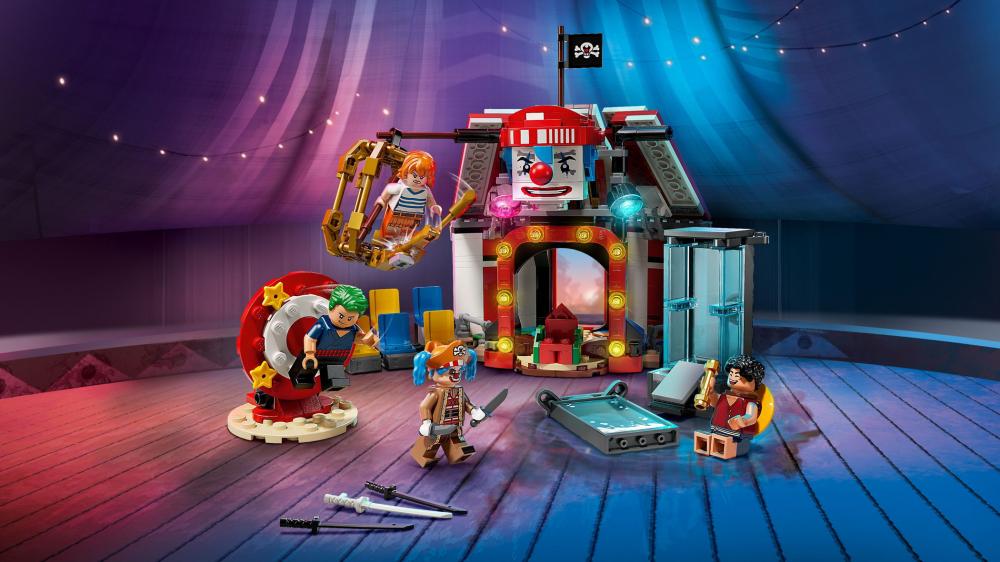 LEGO® ONE PIECE Zirkuszelt von Buggy dem Clown 573 Teile 75637