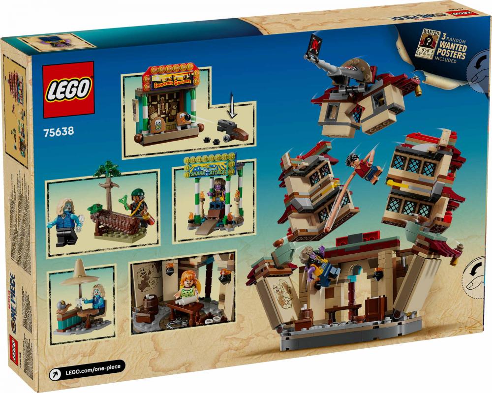 LEGO® ONE PIECE Showdown im Arlong Park 926 Teile 75638