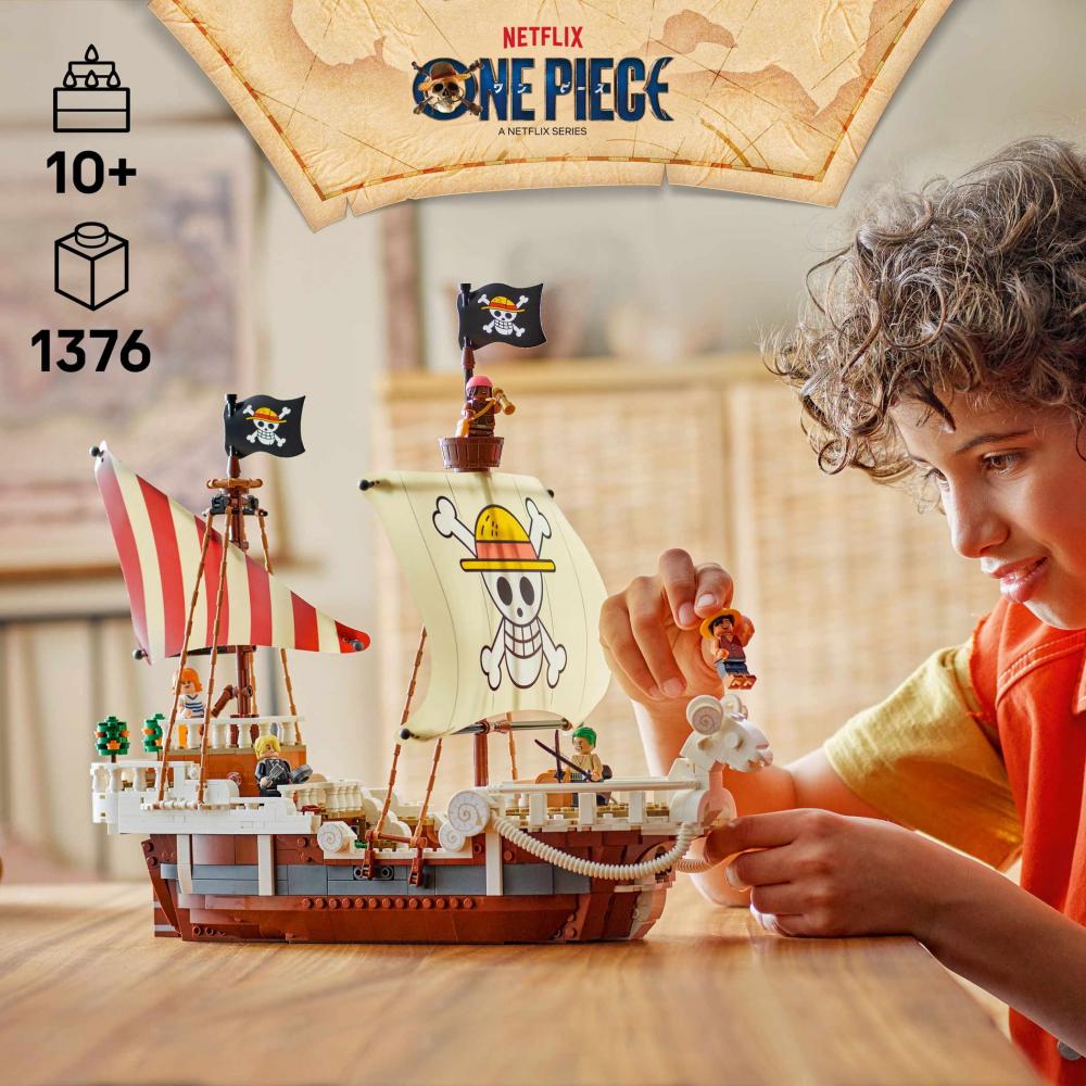 LEGO® ONE PIECE Das Piratenschiff Flying Lamb 1376 Teile 75639