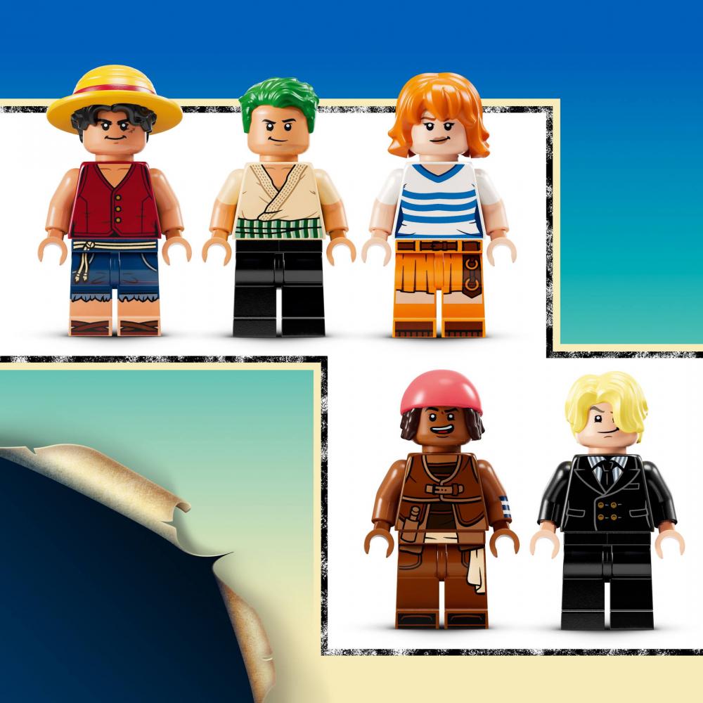 LEGO® ONE PIECE Das Piratenschiff Flying Lamb 1376 Teile 75639
